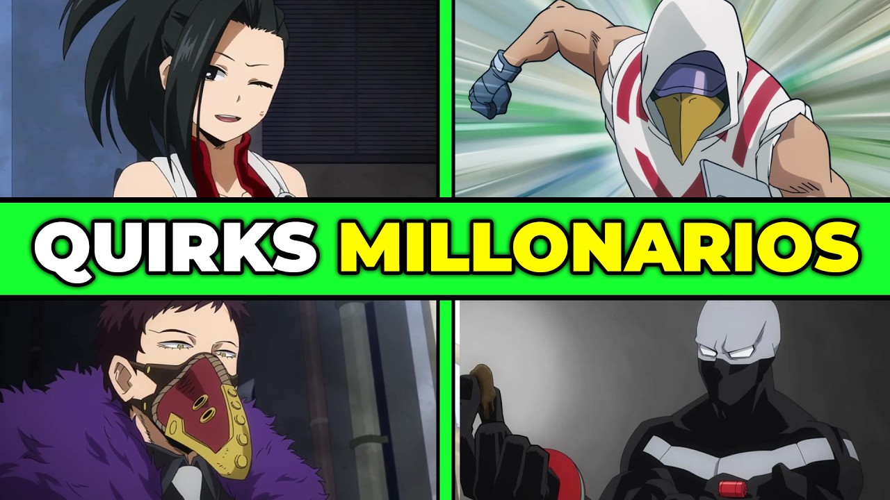 🔺 Top 10 QUIRKS de BNHA que te HARÍAN MILLONARIO 🤑