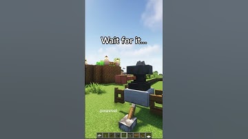 Minecraft Build Hacks Gun 😭 #shorts