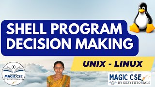 Decision making if else elif : Unix - Linux Shell Scripting