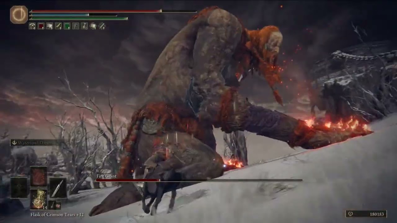 Elden Ring: Malenia Vs Fire Giant (NG+2)