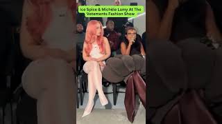Ice E & Michèle Lamy At The Vetements Fashion Show