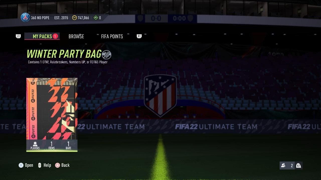 FIFA 22 Party Bag pack