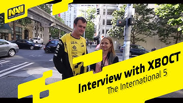 Interview with XBOCT after the first games @ The International 5 (ENG SUBS)