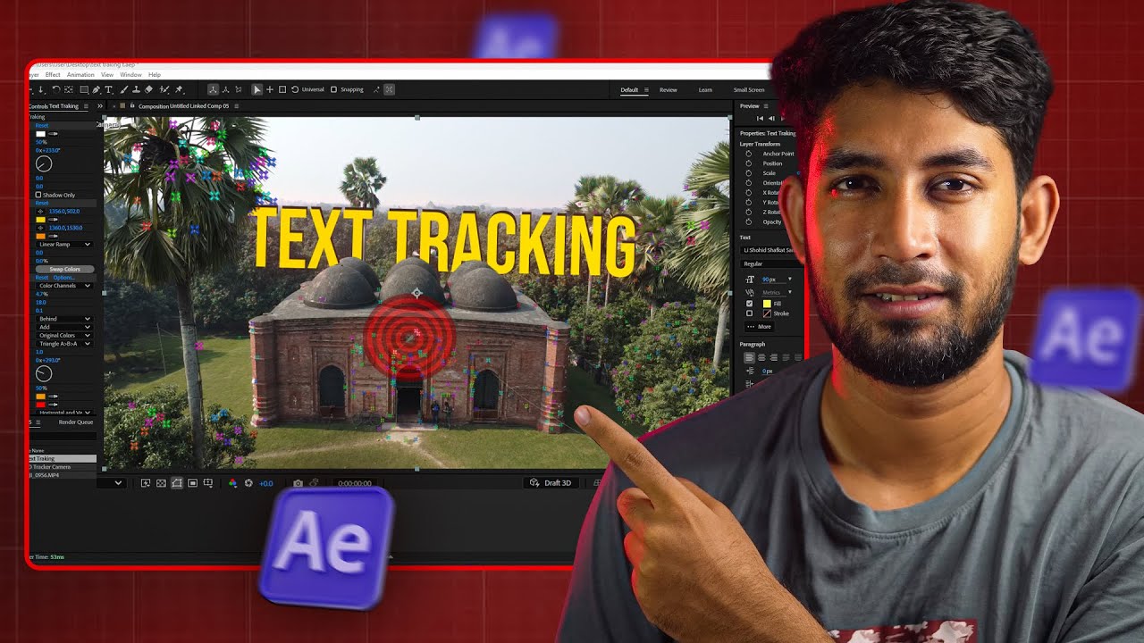 Master 3D Text Tracking in After Effects | Full Tutorial for Beginners ...