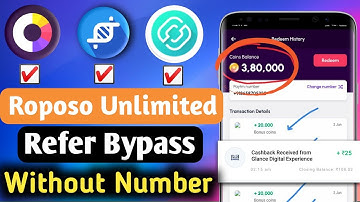 ROPOSO Unlimited Trick 2021,Earn 5000 Roposo One Device Refer Bypass Trick Without Indian Number OTP