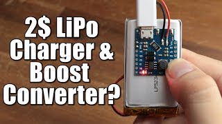 2$ LiPo Charger & Boost Converter? || TP5410 Test