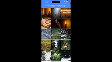Flutter Gallery App with rxcache_network_image #2024