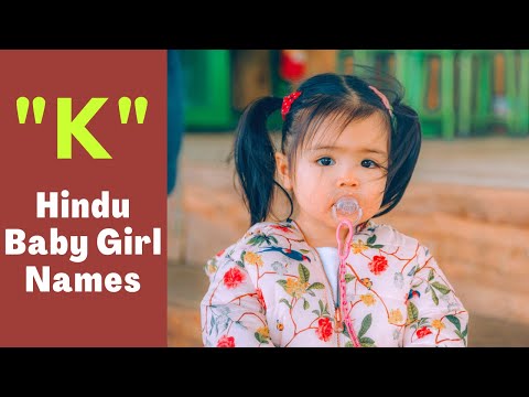 ⚡Hindu Baby Girl Names starting with "K"  ||   "K" letter Baby Girl Names  |  Baby Girl Names Hindu