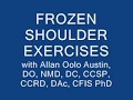 FROZEN SHOULDER EXERCISES part 2 - Trigenics OAT Procedure - Frozen Shoulder Cure