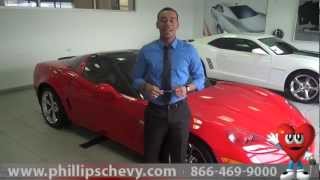 2013 Chevy Corvette Grand Sport Walkaround at Phillips Chevrolet - New Car Sales Chicago Dealership