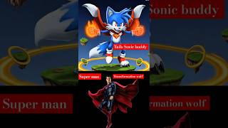 Tails Transforms Into Wolff Sonic Buddy Action Animation