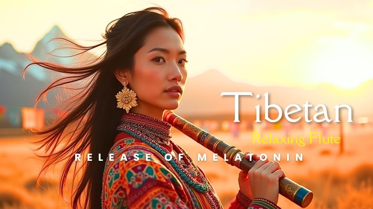 🚿 Relaxing Shower Music | Tibetan Flute to Refresh Your Senses and Clear the Brain Fog
