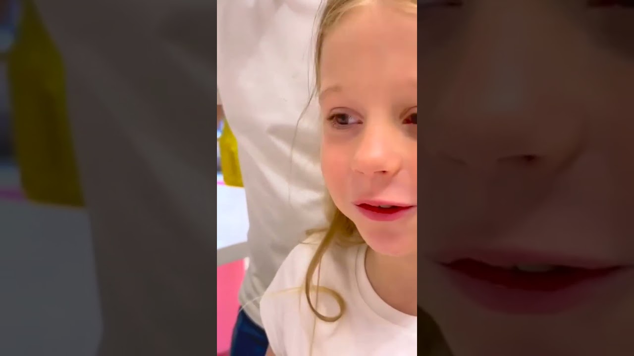 nastya and her dad going to make slime 