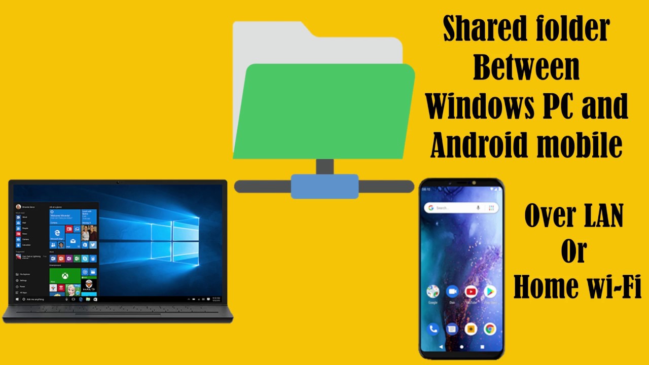 โอนไฟล์ android pc Update New How to Access Windows Folder From Android (Shared folder over LAN/Wi-Fi)