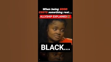 Her Definition of ‘Good Allies’ Shocked Everyone 😳