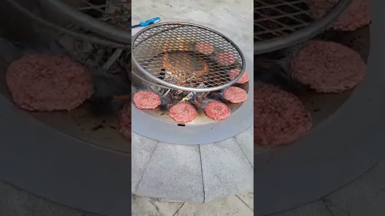 Breeo Fire Pit Cooking 