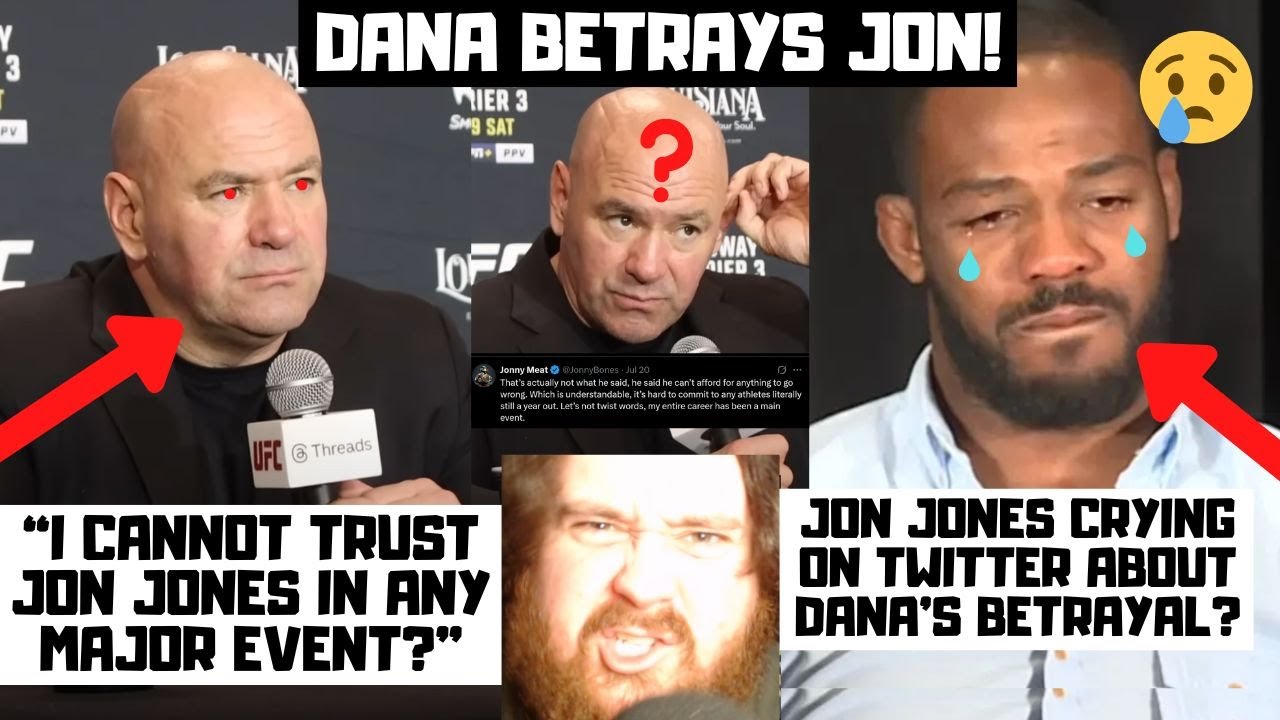 «Я не могу рисковать его пребыванием в Белом доме». Дэна Уайт предает Джона Джонса? У Джона в отв...