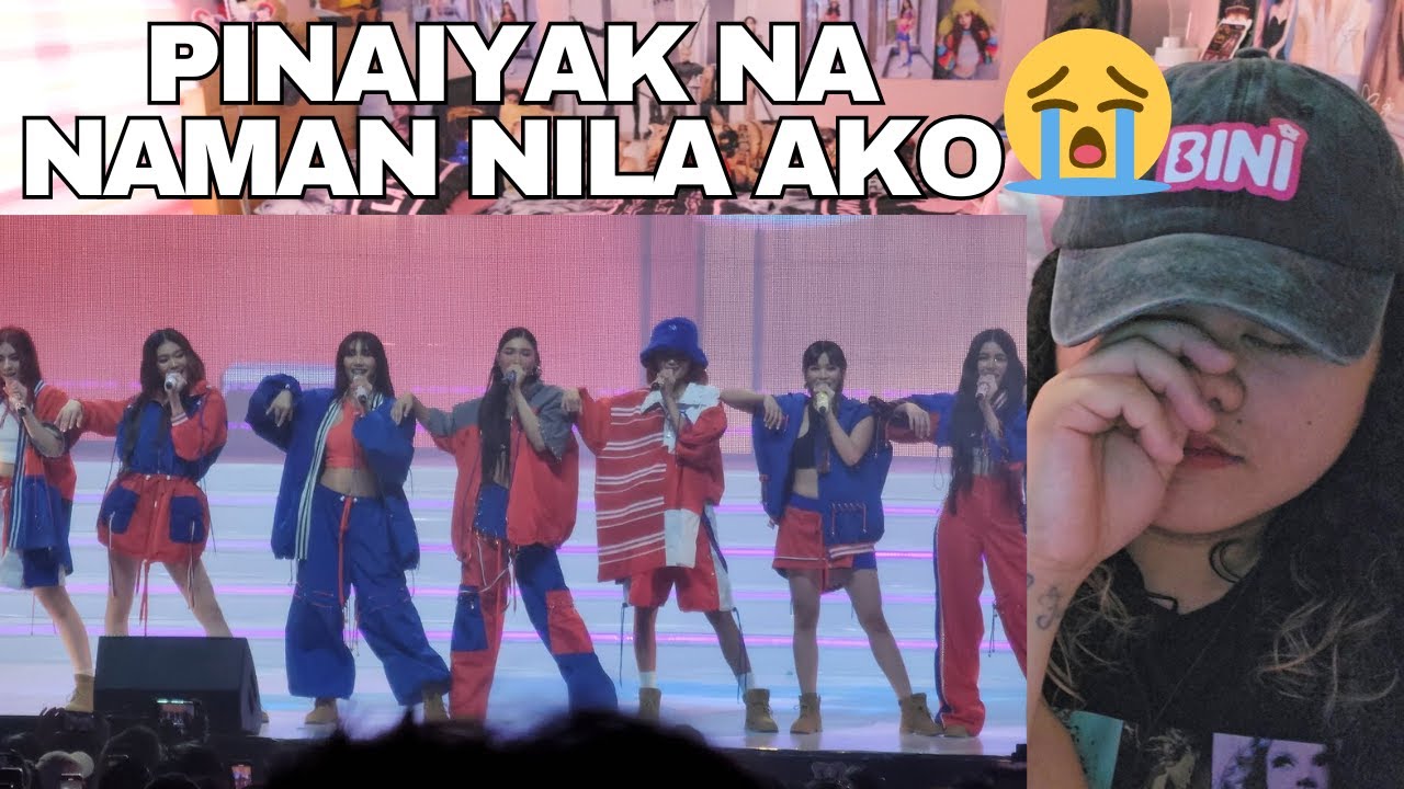 BINI performs 8, Here With You, Diyan Ka Lang, Na Na Nandito Lang at BINIverse Concert | Reaction