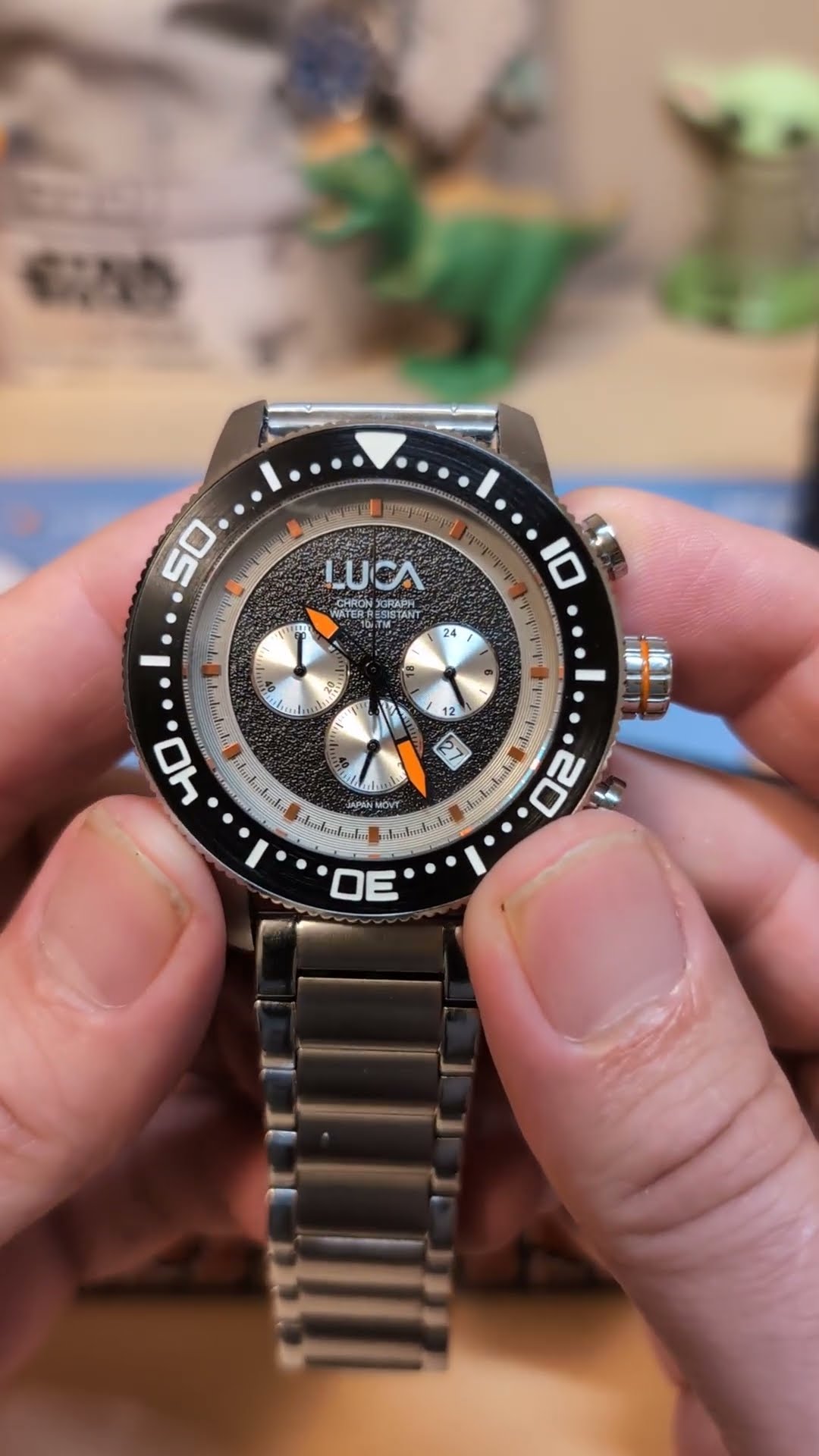 This LUCA CH-1 has a Miyota OS20 quartz movement and not a Seiko