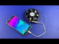 Free Energy. Mobile Charging self running machine generator using​ Fan