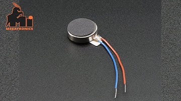 VIB3-C66 | DC 3V 1030 Coin Flat Vibrating Vibration Motor vibrator