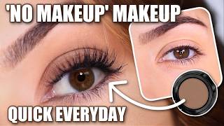 The Easiest No Makeup Makeup Look | 1 Eyeshadow, 30 Seconds