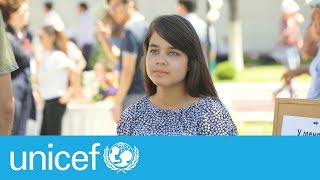 A 16-year-old girl living with HIV asked for a hug | UNICEF
