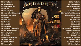 Best Of Megadeth - Greatest Hits full Album 2022