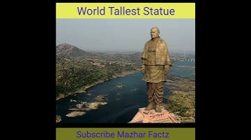 दुनिया की सबसे लंबी Statue कोनसी है Statue of unity #shorts #statueofunity #Fact #youtubeshort