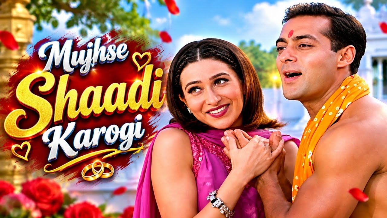 Mujhse Shaadi Karogi | SalmanKhan | Karisma Kapoor |Kumar Sanu | Alka Yagnik |Wedding Song Mujhse Shaadi Karogi | SalmanKhan | Karisma Kapoor |Kumar Sanu | Alka Yagnik |Wedding Song