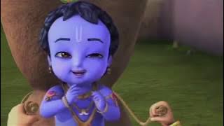 CUTE krishna refuses maiya | Little krishna |