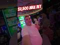 $2,500 Max Bets On Million Dollar Dragon Link #Slot #Shorts #Viral #Jackpot