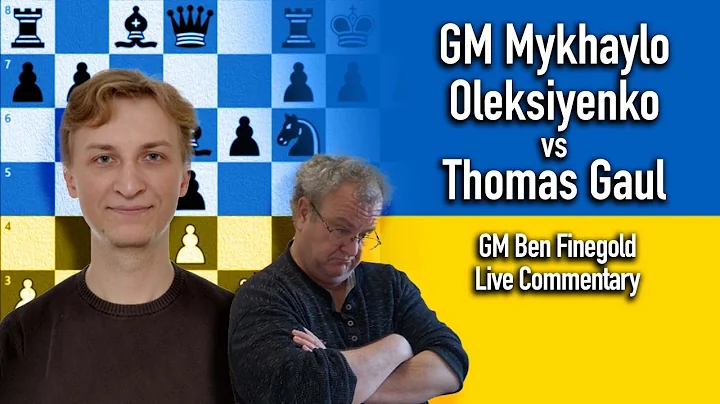 GM Ben Finegold Live Commentary Charity Match: GM ...