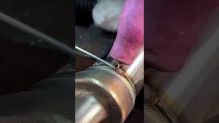Tig cold welding #welding #tigwelding #welder #weldingprocess #youtubeshorts #diy #metalwork #fypシ
