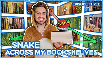 This Festive Edition of Snake Across My Bookshelves Does NOT Go to Plan ❄️📖