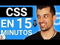 📘 Aprende CSS en MENOS de 15 MINUTOS