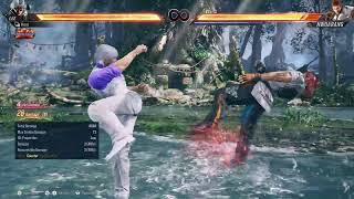 Tekken 8 Lee Magic 4 Triple Just Frame Combo