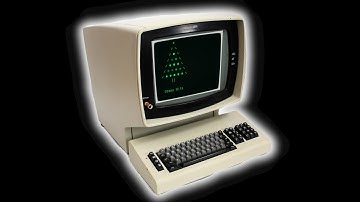 Ozzoy Bits Terminal Loops:12 Hours of IBM 3278 Christmas Tree — Christmas Tunes  Version. -Vertical-