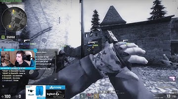 #64 SHROUD PLAYS ESEA RANK S ON COBBLESTONE