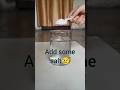 Interesting Science Experiments, water salt potato easy experiment #shorts