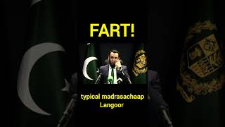 Pakistani madrasachaap Langoor ki hawa nikal gai #pakistanimedia #shorts #operationsindoor
