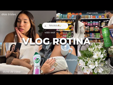 VLOG VIDA REAL | thor se foi, dias difíceis, conhecendo restaurantes, mercado, atualizações...