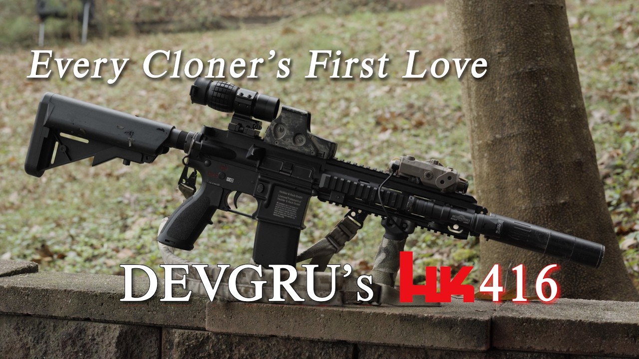 Первая любовь каждого клона | Эволюция комплекта DEVGRU HK 416 с 2006 по 2015 год.