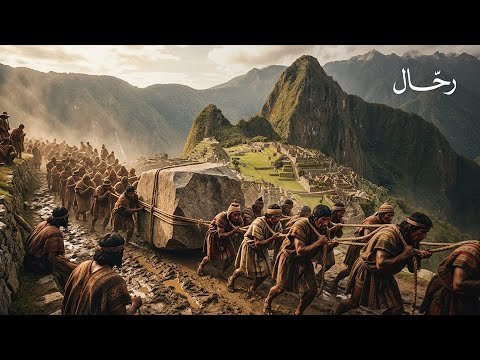 كيف رفعوا 50 طن ا فوق السحاب بدون آلات