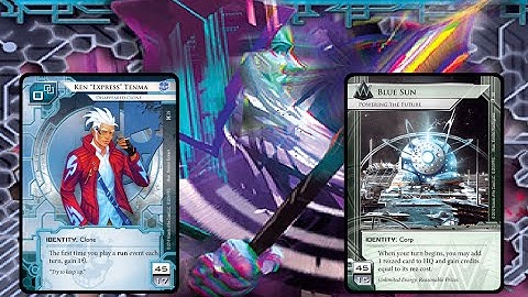 Android Netrunner: Ken vs. Blue Sun (reupload)