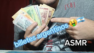 ASMR con BILLETES ARGENTINOS 🇦🇷 |ASMR en ESPAÑOL