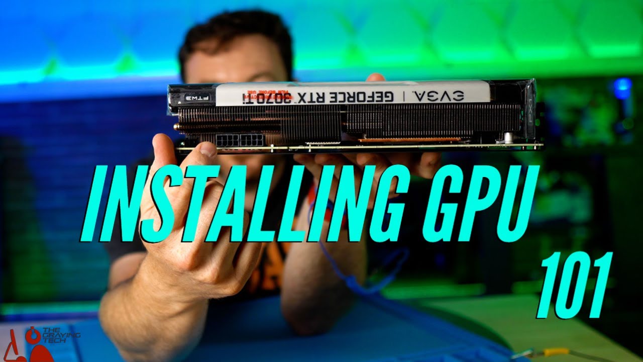 Unboxing and Installing Nvidia RTX 3070 Ti Graphics Card Vertically