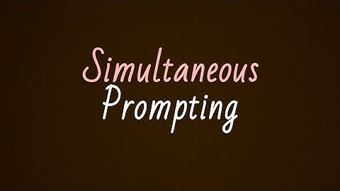 Simultaneous Prompting Demo