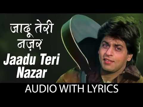 Jaadu Teri Nazar - Evergreen Lyrical I Shah Rukh Khan 1 Romantic 90s Bollywood