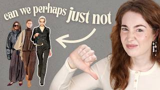 2026 fall fashion trends: YAY or NAY?